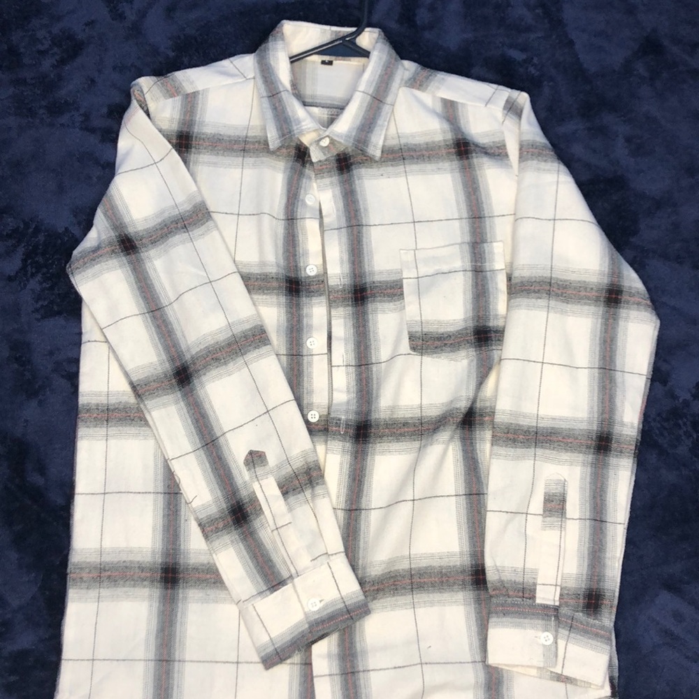 White Flannel shirt (L)